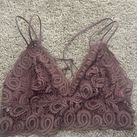 PINK Victoria's Secret Other - Victoria’s Secret PINK Lace Bralette in Mauve